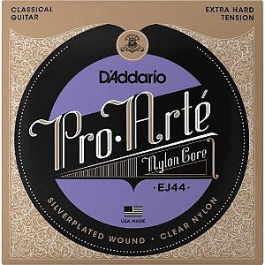 Encordoamento Para Violão D Addario EJ44 Nylon .029 Silverplated Wound [F002]