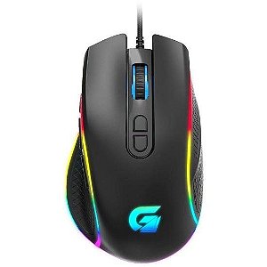 Mouse Gamer Fortrek Cruiser New Edition 12000 Dpi RGB Preto [F002]