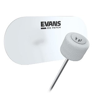 Pad Protetor Pele Bumbo Pedal Duplo (2 Peças) Evans EQPC2 [F035]