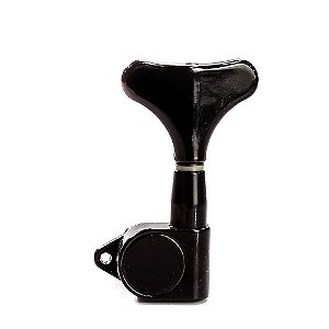 Tarraxa Baixo 5 Cordas Blindada Preta Spirit JB15-BK-R2L3 [F035]