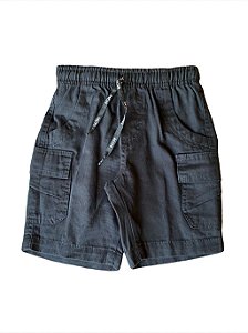 Bermuda 7535 Bella Canvas Lion Preto Infantil [F075]