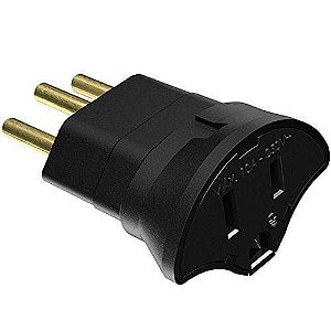 Adaptador Sms 64120 Plugue Padrao Antigo Para Tomada Padrao Novo [F083]