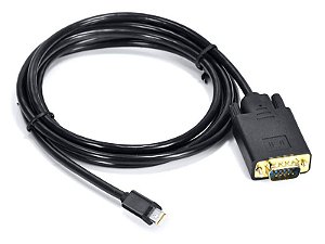 Cabo Adaptador De Video Cabo 23407  Adap-conv Mini Display Port Macho Para Vga Macho 1,80 Metro [F083]
