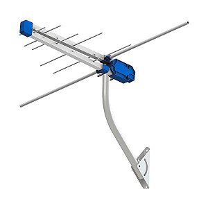 Kit Antena Externa C/ Cabo Vhf/uhf/fm/hdtv + Mastro + 12 Metros De Cabo Prohd-3610 Proeletronic [F083]