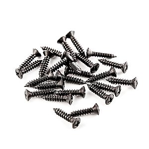 Parafuso Escudo Preto WO2.9 4x13-BK (24 Unidades) Spirit [F035]