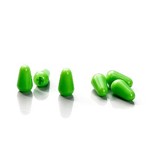 Knob Chaves Seletoras Guitarra (6 Peças) Spirit PST6-GREEN [F035]