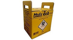 Caixa Coletora Residuos Perfurocortantes 7l Medix [F083]