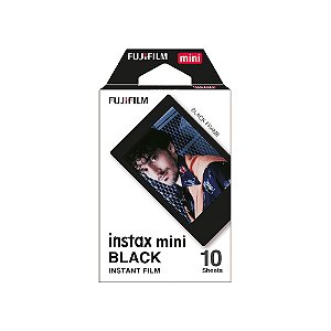 Filme Instax Mini Black 10 Fotos - Fujifilm [F118]