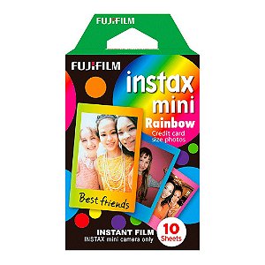 Filme Instax Mini Rainbow Com 10 Fotos - Fujifilm [F118]