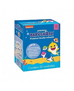 Tampao Protetor Ocular Infantil Baby Shark Com 20un Cremer [F083]
