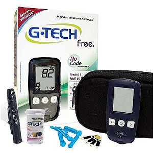 Kit Monitor Glicose G-tech Free Completo Mgktfr1 [F083]