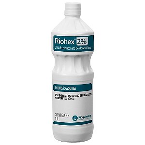 Clorexidina 0,2% Solução Aquosa 1000ml Riohex Rioquimica [F083]