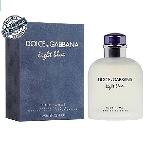 Dolce Gabbana Light Blue Masculino 125ml Eau Man Original [F116]