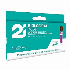 Indicador Biológico 2i Caixa Com 10 Ampolas - 24 Horas [F083]