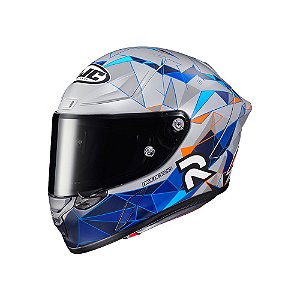 Capacete Hjc Rpha 1 Pol Espargaro Moto GP Preto E Azul 58 [F016]