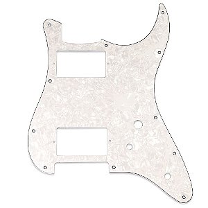 Escudo Guitarra Strat HH Branco Perolado 3P Spirit 231-WP [F035]