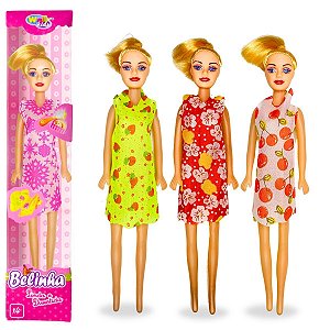 Boneca Brinquedo Para Meninas Barato Plástico Criança [F114]