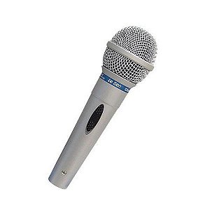 Microfone C/fio Mc-200 Prata Leson [F086]