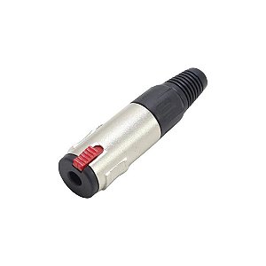 Plug Adaptador Jack J10 Stereo/mono Metal Profissional J01n-1 C/10 Importado [F086]