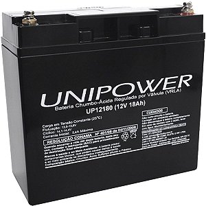 Bateria 12v 18a Selada Up12180 Unipower [F086]