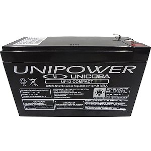 Bateria 12v 4a Selada P/alarme Up12 Unipower [F086]