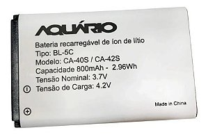 Bateria Ca-40s Ca-42s Ca-42s3g Ca-42se4g Lithium 800mah 3.7v Aquario [F086]