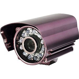 Camera Ccd Ir 80m 1/3 Sony 420 Linhas Lente 25mm 12 Leds Ld1870 S/suporte Loud [F086]