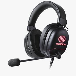 Fone Headset Gamer Usb C/ Microfone F-102 Preto/vermelho Hoopson [F086]