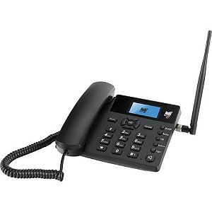 Telefone Celular De Mesa Wifi 3g Bdf-12 Preto Bedin [F086]
