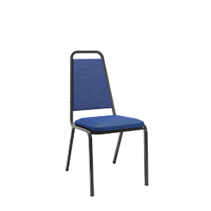 Cadeira Empilhável TH2 Azul/Preto