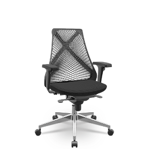 Cadeira Bix X+ Aero Preto Sincron