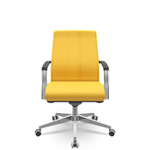 Cadeira Suprema Diretor Excêntrico Dunas Amarelo