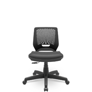 Cadeira Beezi Vinil Preto Relaxplax Standard