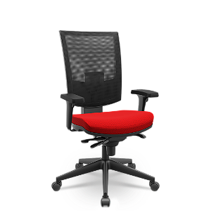 Cadeira Flash Slider Aero Vermelho