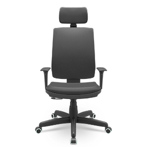 Cadeira Brizza Soft Vermelho Vinil Relax Plax