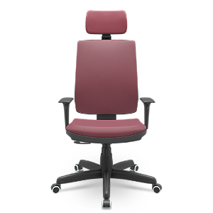Cadeira Brizza Soft Vinho Vinil Relax Plax