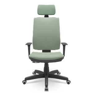 Cadeira Brizza Soft Verde Vinil Relax Plax