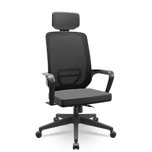 Cadeira Adrix Vinil Cinza