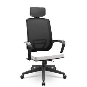 Cadeira Adrix Vinil Branco
