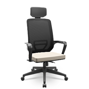 Cadeira Adrix Vinil Bege