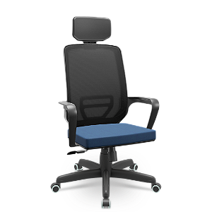Cadeira Adrix Poliester Azul