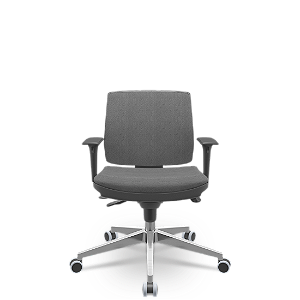 Cadeira Brizza Soft Executiva Cinza
