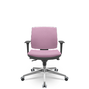 Cadeira Brizza Soft Executiva Vinil Lilás
