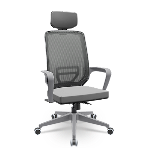 Cadeira Adrix Grafite Facto Dunas Cinza