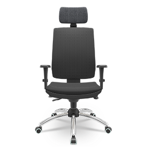 Cadeira Brizza Soft Presidente Aero Preto