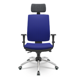 Cadeira Brizza Soft Presidente Aero Azul