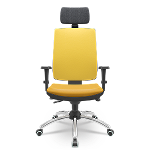Cadeira Brizza Soft Presidente Facto Dunas Amarelo