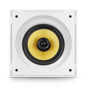 Arandela 6" Frahm 100w Quadrada Cx Branca [F002]