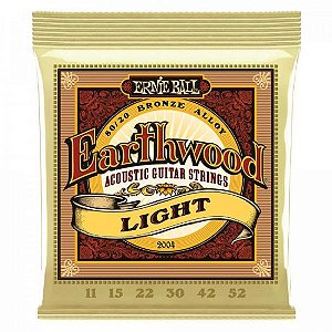 Encordoamento Para Violão Aço .011 Leve Earthwood 2004 Ernie Ball [F002]