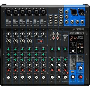 Mesa de Som Yamaha MG12XUK 12 Canais 110V Preta [F002]